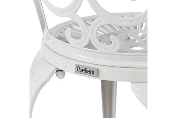 Trädgårdsstol set om 2 Triora - Vit - Utemöbler & utemiljö - Balkong & altan - Balkongmöbler - Balkongstol