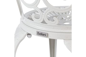 Trädgårdsstol set om 2 Triora - Vit - Utemöbler & utemiljö - Balkong & altan - Balkongmöbler - Balkongstol