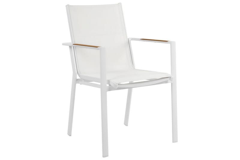 Trädgårdsstol set om 4 Busseto - Vit - Utemöbler & utemiljö - Balkong & altan - Balkongmöbler - Balkongstol