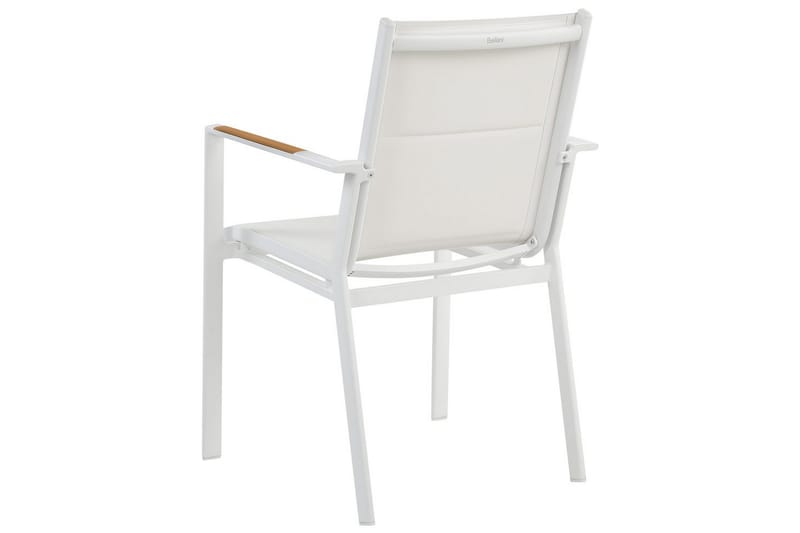 Trädgårdsstol set om 4 Busseto - Vit - Utemöbler & utemiljö - Balkong & altan - Balkongmöbler - Balkongstol