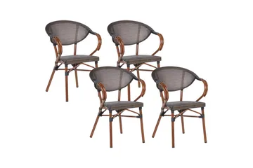 Trädgårdsstol set om 4 Caspri II - Utemöbler & utemiljö - Balkong & altan - Balkongmöbler - Balkongstol