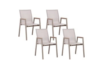 Trädgårdsstol set om 4 Tiano - Utemöbler & utemiljö - Balkong & altan - Balkongmöbler - Balkongstol