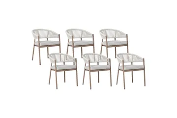 Trädgårdsstol set om 6 Flavia - Utemöbler & utemiljö - Balkong & altan - Balkongmöbler - Balkongstol