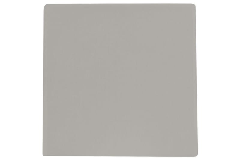 Trädgårdsstol set om 6 Taviano - Vitt, grått, ljust trä - Utemöbler & utemiljö - Balkong & altan - Balkongmöbler - Balkongstol