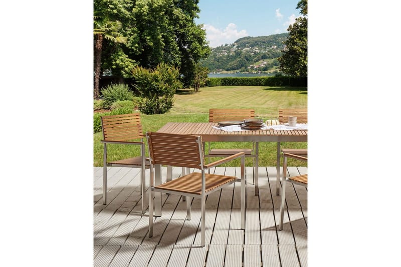 Trädgårdsstol set om 6 Viareggio - Utemöbler & utemiljö - Balkong & altan - Balkongmöbler - Balkongstol