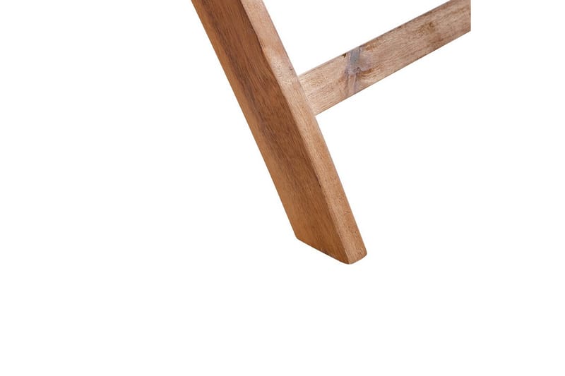 Trädgårdsstol Prossedi set om 2 Beige/ljust trä - Beige/ljust trä - Utemöbler & utemiljö - Balkong & altan - Balkongmöbler - Balkongstol