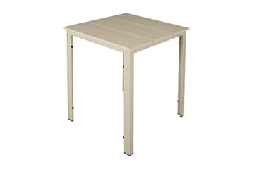 Tunis Cafebord utomhus 70x70 cm - Beige/Beige - Utemöbler & utemiljö - Balkong & altan - Balkongmöbler - Balkongbord