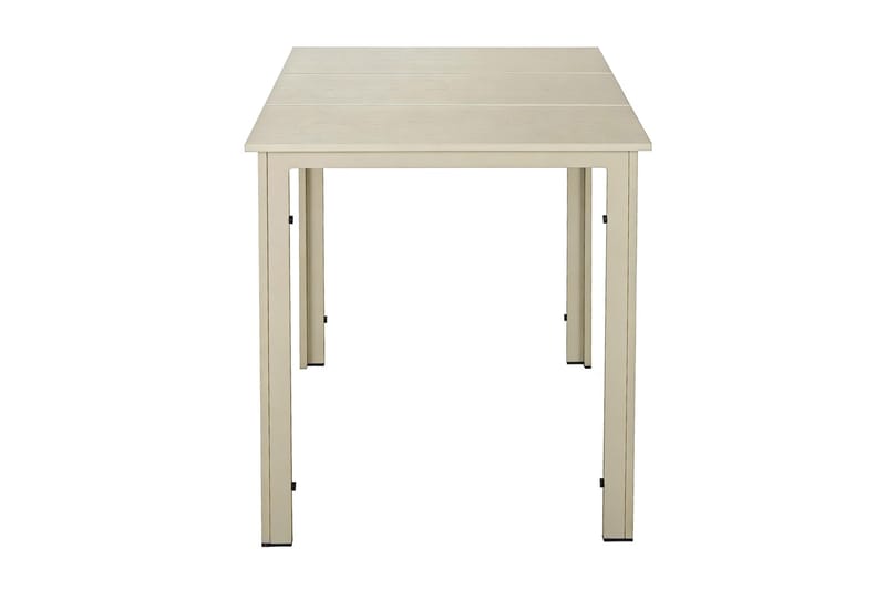 Tunis Cafebord utomhus 70x70 cm, Beige/Beige