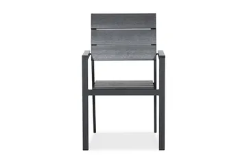 Tunis Stapelstol Utomhus Aintwood - Svart/Svart - Utemöbler & utemiljö - Balkong & altan - Balkongmöbler - Balkongstol