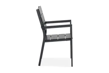 Tunis Stapelstol Utomhus Aintwood - Svart/Svart - Utemöbler & utemiljö - Balkong & altan - Balkongmöbler - Balkongstol