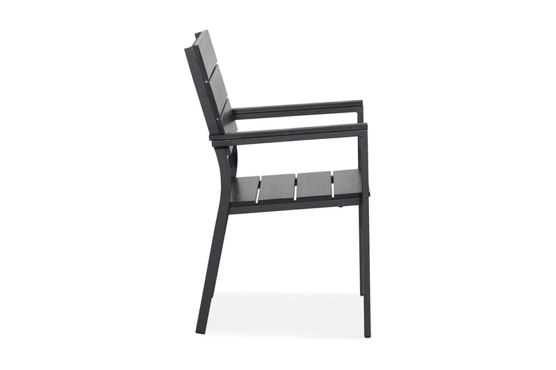 Tunis Stapelstol Utomhus Aintwood - Svart/Svart - Utemöbler & utemiljö - Balkong & altan - Balkongmöbler - Balkongstol