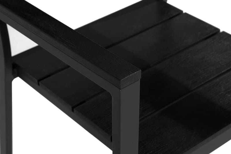 Tunis Stapelstol Utomhus Aintwood - Svart/Svart - Utemöbler & utemiljö - Balkong & altan - Balkongmöbler - Balkongstol