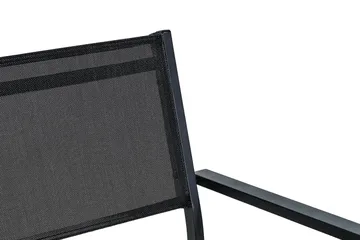 Tunis Stapelstol Utomhus - Svart - Utemöbler & utemiljö - Balkong & altan - Balkongmöbler - Balkongstol