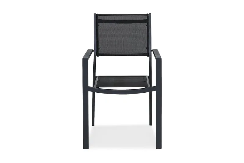 Tunis Stapelstol Utomhus - Svart - Utemöbler & utemiljö - Balkong & altan - Balkongmöbler - Balkongstol
