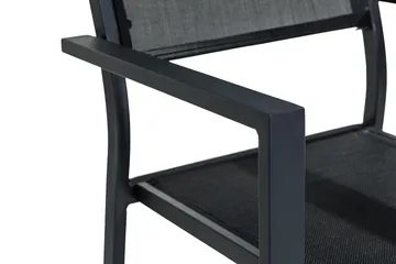 Tunis Stapelstol Utomhus - Svart - Utemöbler & utemiljö - Balkong & altan - Balkongmöbler - Balkongstol