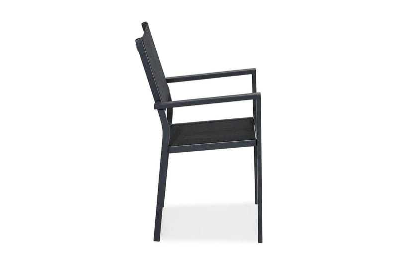 Tunis Stapelstol Utomhus - Svart - Utemöbler & utemiljö - Balkong & altan - Balkongmöbler - Balkongstol