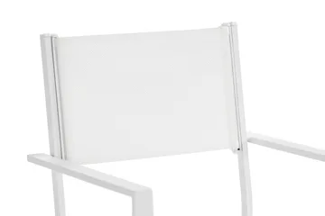 Tunis Stapelstol Utomhus - Vit/Vit - Utemöbler & utemiljö - Balkong & altan - Balkongmöbler - Balkongstol