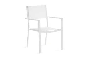 Tunis Stapelstol Utomhus - Vit/Vit - Utemöbler & utemiljö - Balkong & altan - Balkongmöbler - Balkongstol