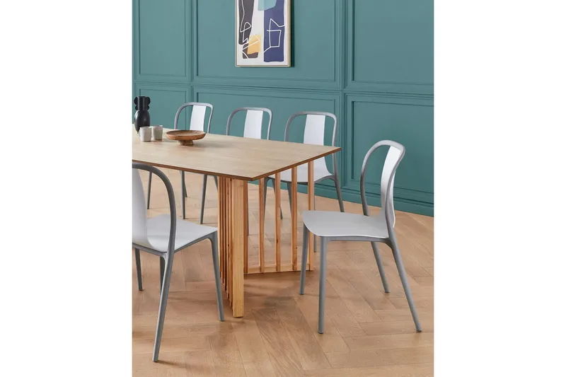 Ugento Matstol Utomhus - Vit/Grå - Utemöbler & utemiljö - Balkong & altan - Balkongmöbler - Balkongstol