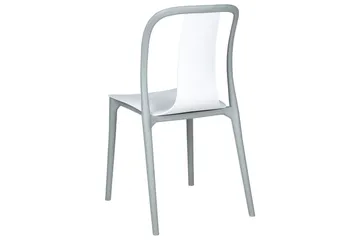 Ugento Matstol Utomhus - Vit/Grå - Utemöbler & utemiljö - Balkong & altan - Balkongmöbler - Balkongstol