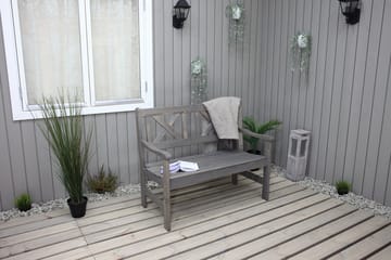 Utesoffa Europe 2-sits - Grå - Utemöbler & utemiljö - Utesoffa - Trädgårdsbänk & utebänk