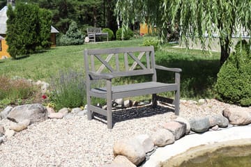 Utesoffa Europe 2-sits - Grå - Utemöbler & utemiljö - Utesoffa - Trädgårdsbänk & utebänk