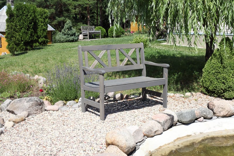 Utesoffa Europe 2-sits - Grå - Utemöbler & utemiljö - Utesoffa - Trädgårdsbänk & utebänk