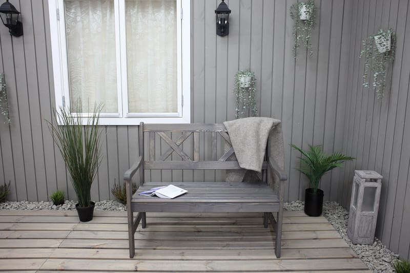 Utesoffa Europe 2-sits - Grå - Utemöbler & utemiljö - Utesoffa - Trädgårdsbänk & utebänk