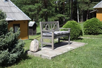 Utesoffa Europe 2-sits - Grå - Utemöbler & utemiljö - Utesoffa - Trädgårdsbänk & utebänk