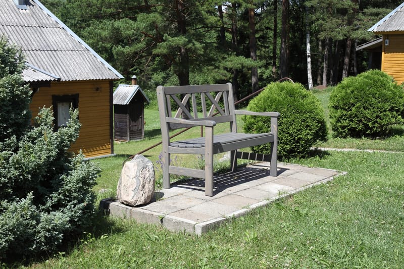 Utesoffa Europe 2-sits - Grå - Utemöbler & utemiljö - Utesoffa - Trädgårdsbänk & utebänk