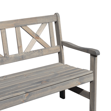 Utesoffa Europe 2-sits - Grå - Utemöbler & utemiljö - Utesoffa - Trädgårdsbänk & utebänk