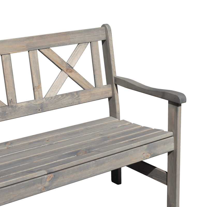 Utesoffa Europe 2-sits - Grå - Utemöbler & utemiljö - Utesoffa - Trädgårdsbänk & utebänk