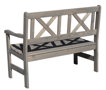 Utesoffa Europe 2-sits - Grå - Utemöbler & utemiljö - Utesoffa - Trädgårdsbänk & utebänk