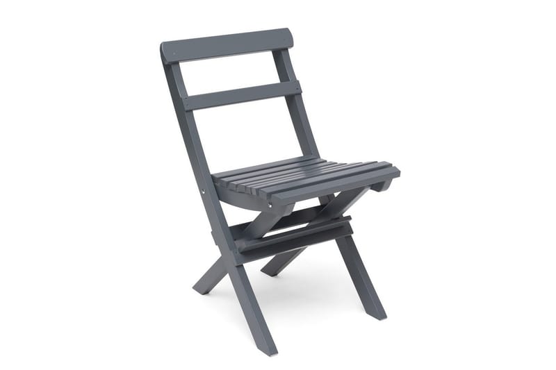 Utestol Hillerstorp Torpet Klappstol Utomhus Stålgrå - Stålgrå - Utemöbler & utemiljö - Balkong & altan - Balkongmöbler - Balkongstol