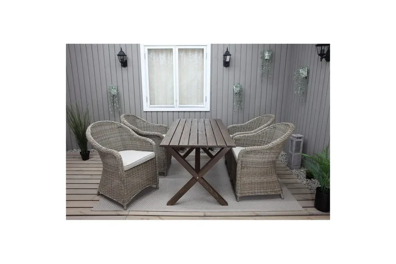Utomhusfotölj Belize - Naturell - Utemöbler & utemiljö - Balkong & altan - Balkongmöbler - Balkongstol