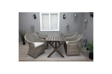 Utomhusfotölj Belize - Naturell - Utemöbler & utemiljö - Utebord & trädgårdsbord - Picknickbord