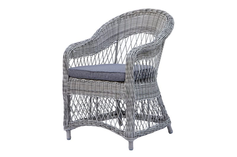 Utomhusfotölj Merida, Grå