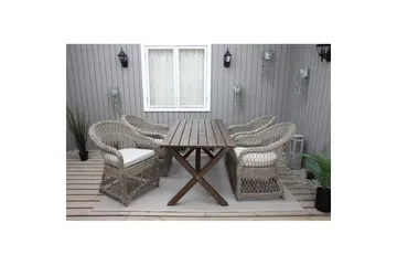 Utomhusfotölj Merida - Naturell - Utemöbler & utemiljö - Balkong & altan - Balkongmöbler - Balkongstol