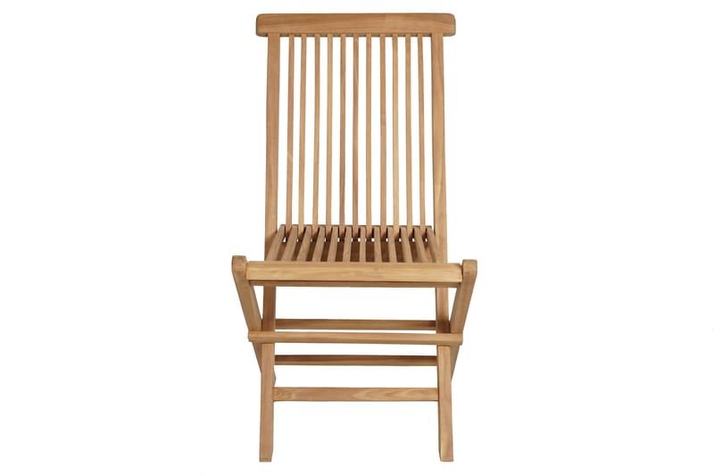 Utomhusstol Milano fällstol 2-pack - trä - Utemöbler & utemiljö - Balkong & altan - Balkongmöbler - Balkongstol