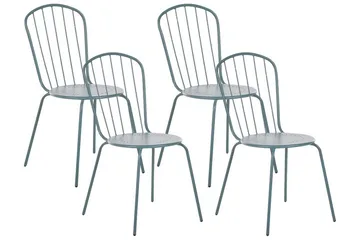 Victoriaville Matstol Utomhus - Blå - Utemöbler & utemiljö - Balkong & altan - Balkongmöbler - Balkongstol