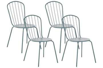 Victoriaville Matstol Utomhus - Blå - Utemöbler & utemiljö - Balkong & altan - Balkongmöbler - Balkongstol