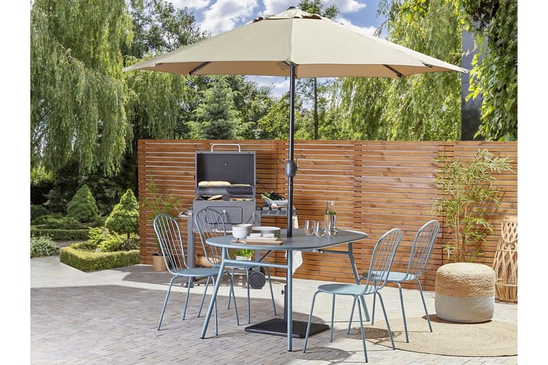 Victoriaville Matstol Utomhus - Blå - Utemöbler & utemiljö - Balkong & altan - Balkongmöbler - Balkongstol