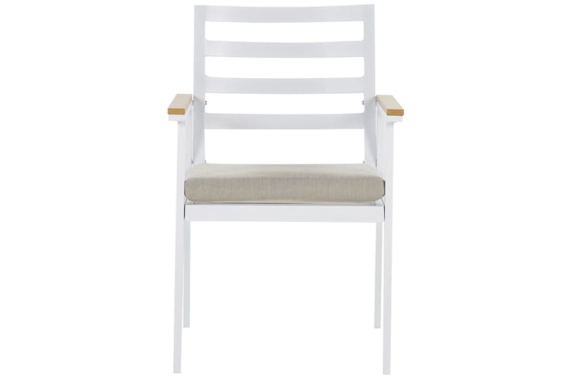 Zanca Karmstol Utomhus - Vit/Ljusbrun/Beige - Utemöbler & utemiljö - Balkong & altan - Balkongmöbler - Balkongstol