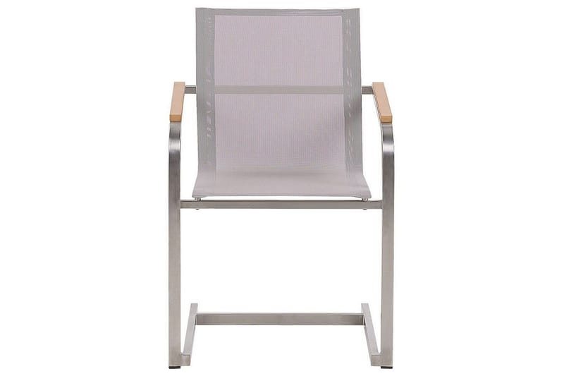 Zervo Karmstol Utomhus - Beige/Silver - Utemöbler & utemiljö - Balkong & altan - Balkongmöbler - Balkongstol