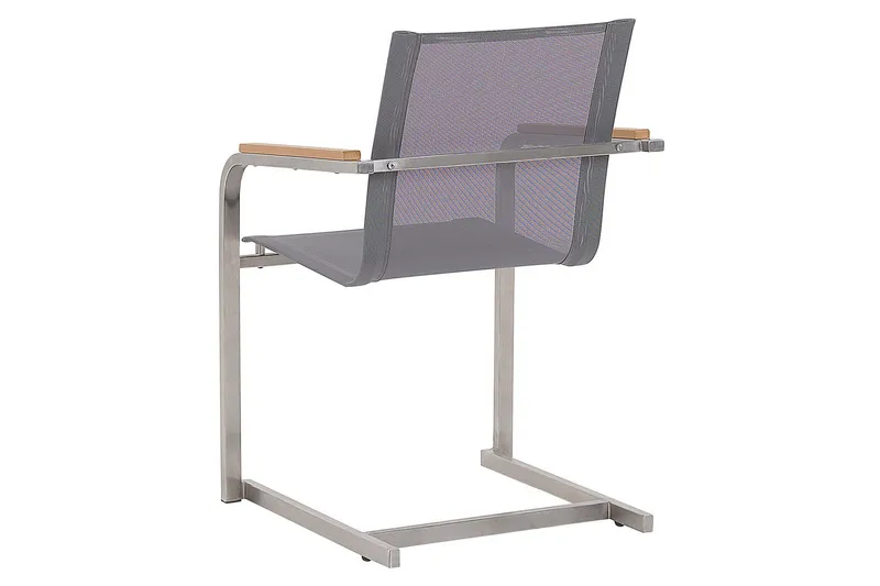 Zervo Karmstol Utomhus - Grå/Silver - Utemöbler & utemiljö - Balkong & altan - Balkongmöbler - Balkongstol