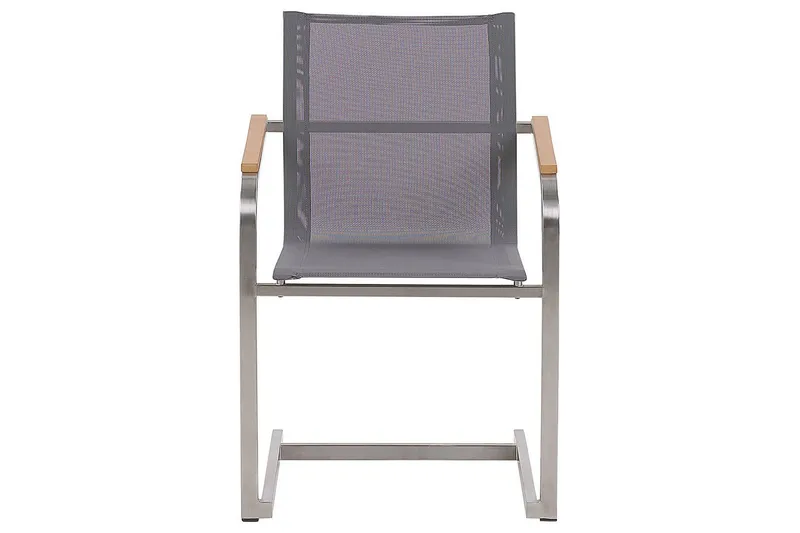 Zervo Karmstol Utomhus - Grå/Silver - Utemöbler & utemiljö - Balkong & altan - Balkongmöbler - Balkongstol