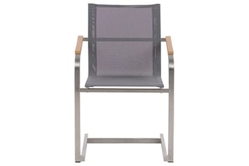 Zervo Karmstol Utomhus - Grå/Silver - Utemöbler & utemiljö - Balkong & altan - Balkongmöbler - Balkongstol