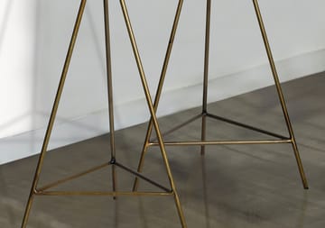 Corino Vas 89 cm Set om 2 - Guldfärgad - Utemöbler & utemiljö - Balkong & altan - Balkongodling