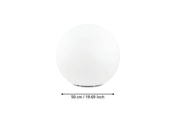 Golvlampa Utebelysning Eglo Monterolo 500 mm - Vit - Utemöbler & utemiljö - Balkong & altan - Balkongbelysning