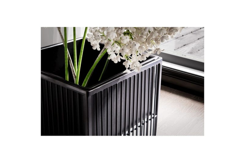 Vas Wohnling Set om 2 metall blomma växtkruka filigran gallerlook modern - Utemöbler & utemiljö - Balkong & altan - Balkongodling